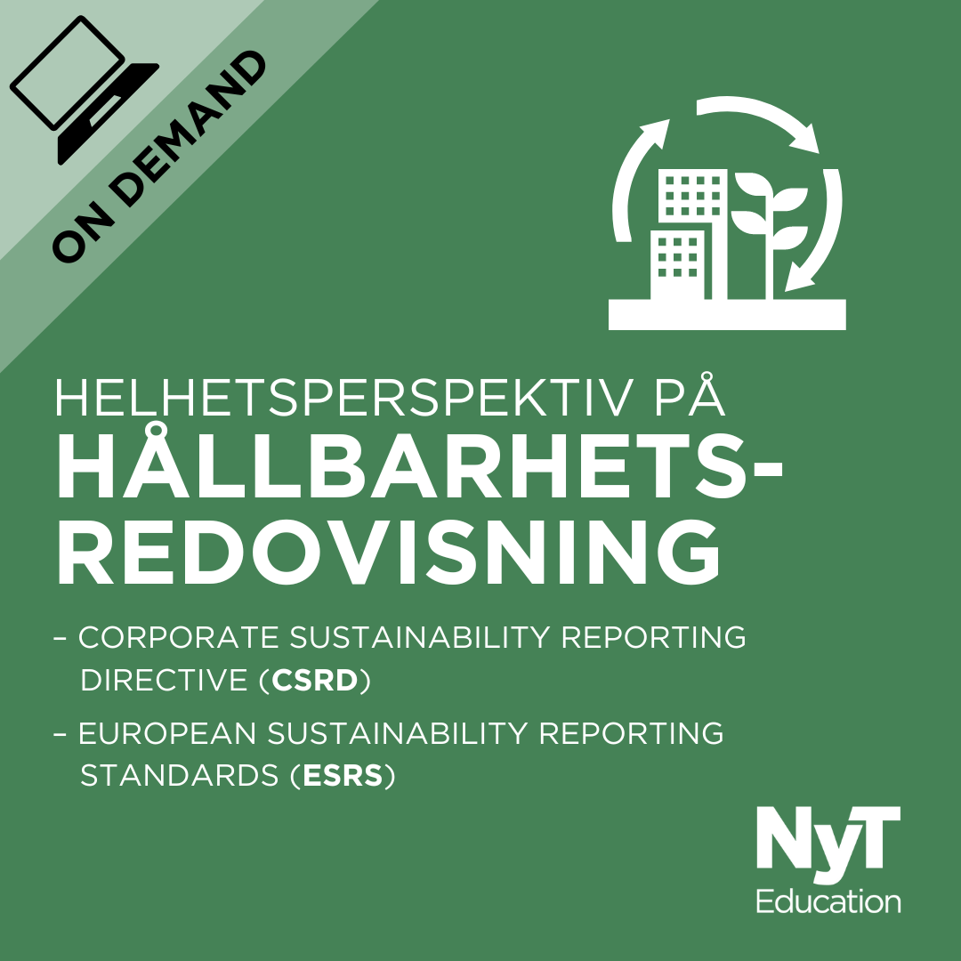 Hållbarhetsredovisning / On Demand